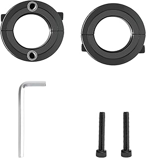 Gas Lift Cylinder Holder,Fix Sinking Office Chair-Chair Saver Kit (Stainless Steel Shaft,Wrench and nut),Removal Tools Sets for Replace Office Chair Cylinder 28mm/1.1-Inch(2 Pcs)