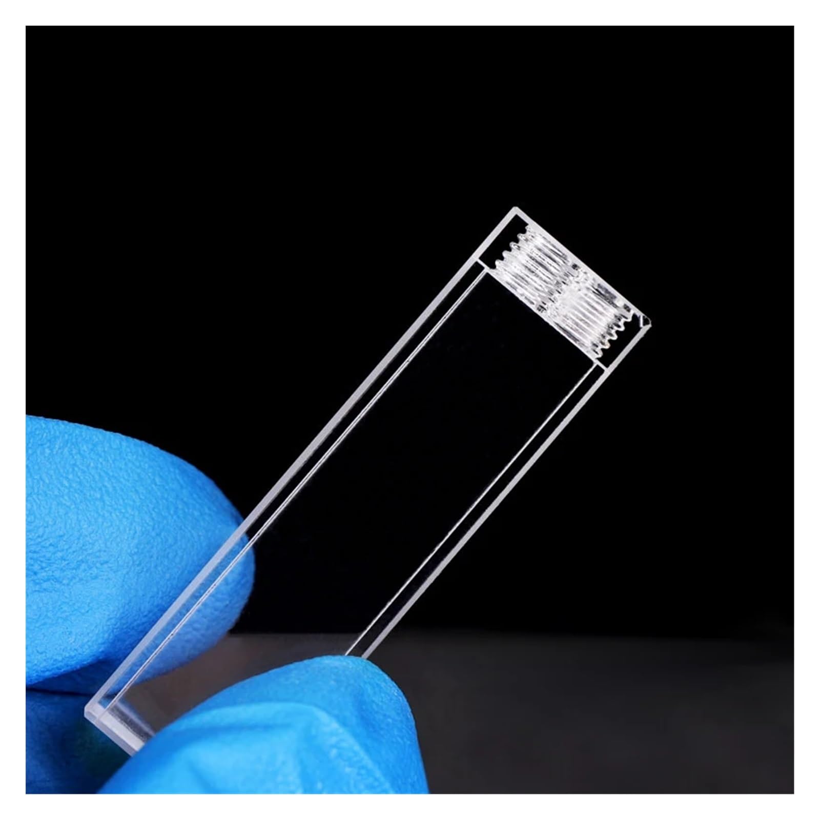 Küvette 3,5 ml Quarz-Fluorometer-Durchflussküvette 10 mm