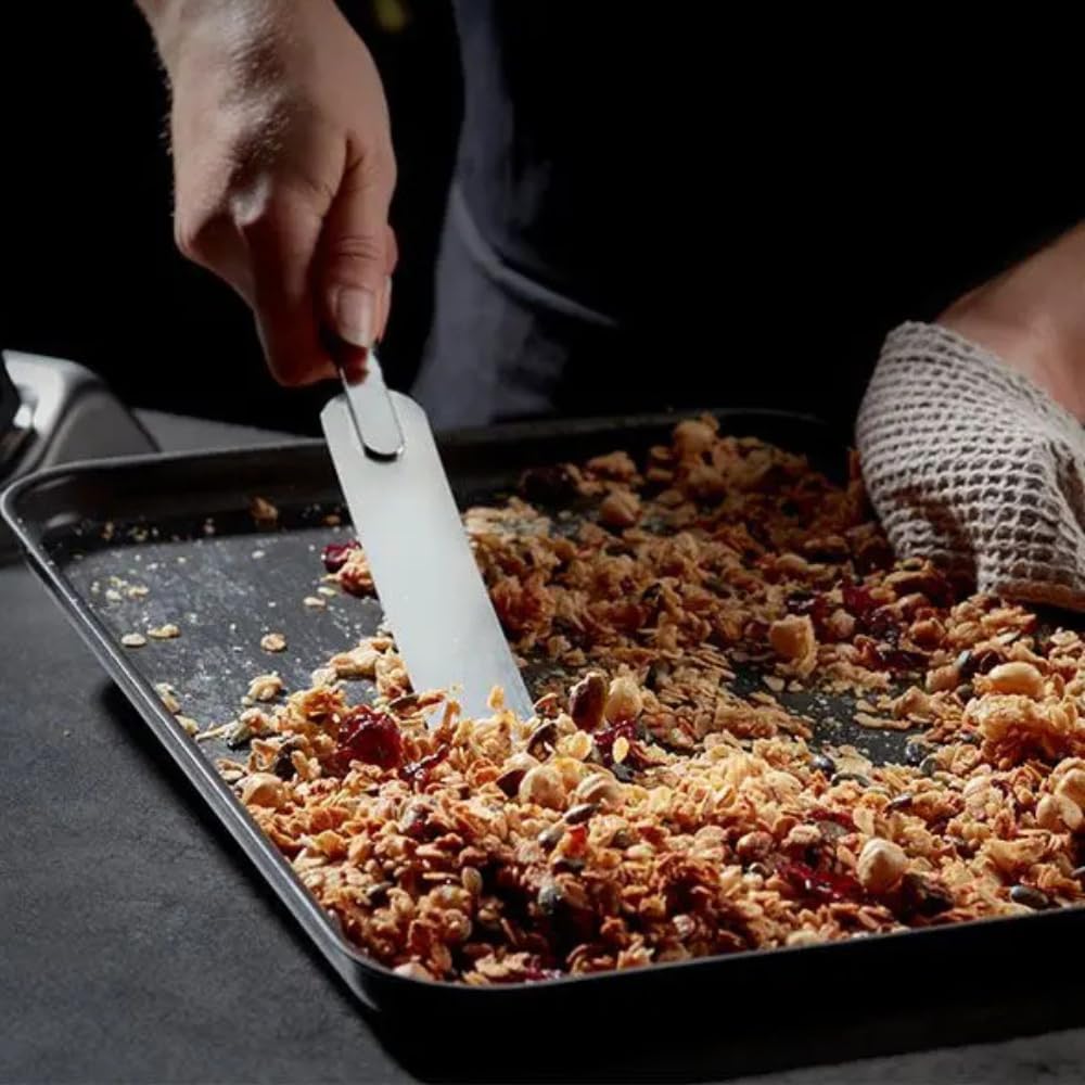 Stellar Horwood SHA52 32 x 22cm Baking Tray, Aluminium, Black, 30x20x1.5cm