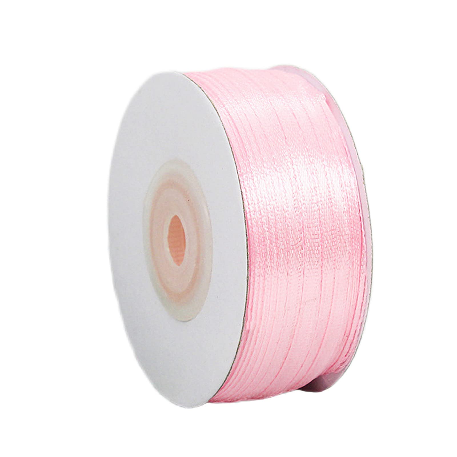 50mm Wide White Ribbon Thick Wedding Car Ribbon 22m, 2 inch Thick White Satin Ribbon for Gift Wrapping Wedding Car Christmas Birthday Cake Hair Bow Florist Bouquet Crafts Decorations — view 191
