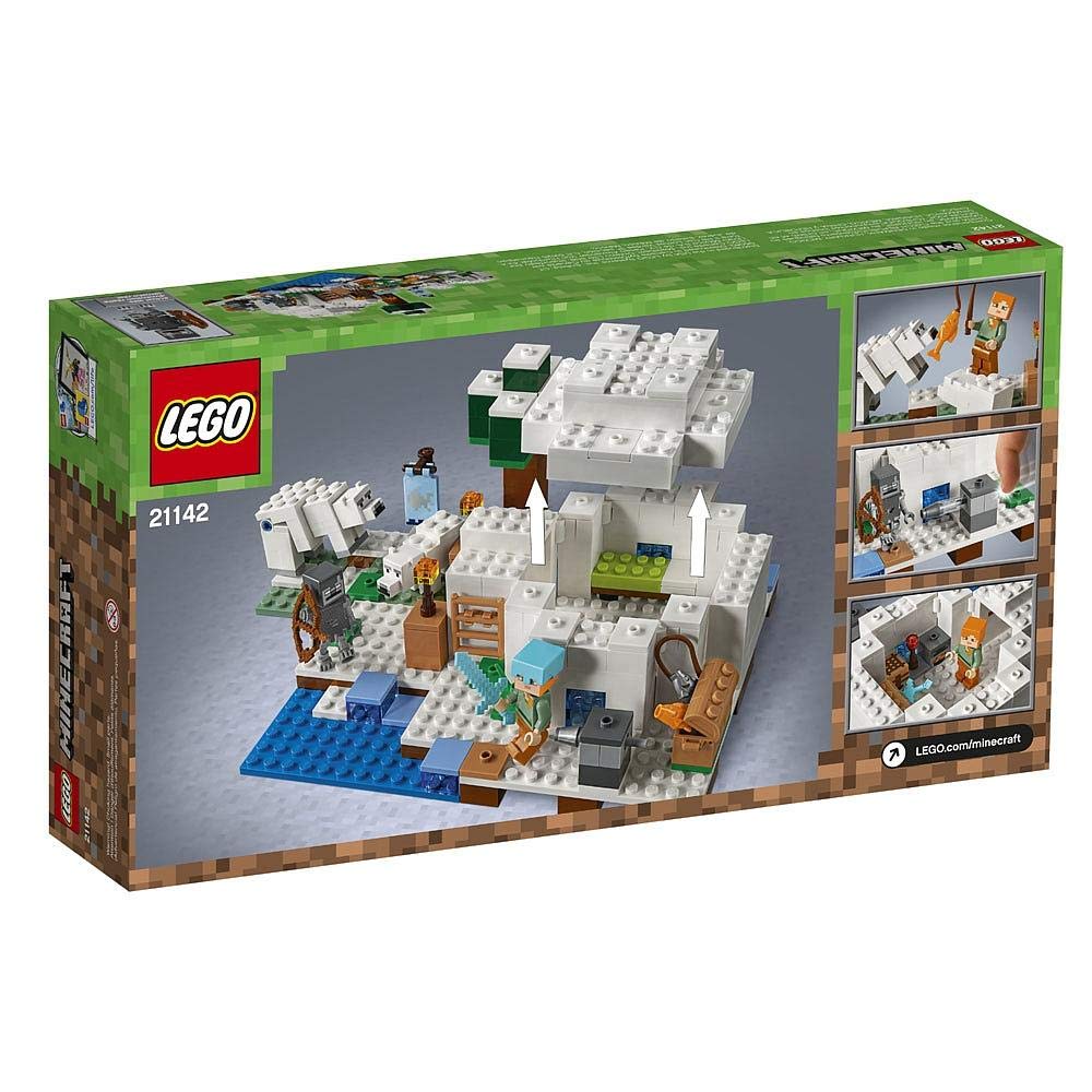 LEGO Minecraft The Polar Igloo 21142 Building Kit (278 Pieces)