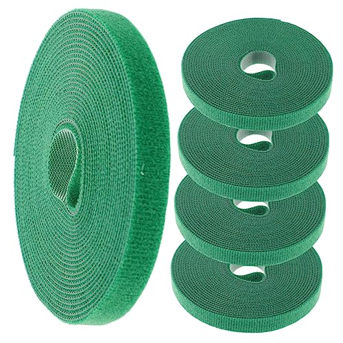 BRIGHTFUFU 5 Rolls Cable Ties Heavy Duty Cord Anchors for Cables Wire Covers for Cords