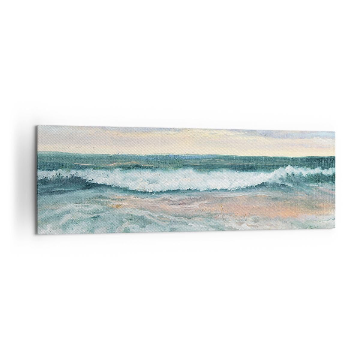 Stampe da Parete Moderne 160x50 cm Quadro su Tela Paesaggi Marino - 5389 | Paesaggio Mare Costa Quadro Decorativo XXL 1 pezzo Soggiorno Camera da Letto Arte da Parete Decorazione da Parete ARTTOR