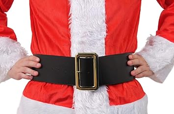 thick black belt for dress