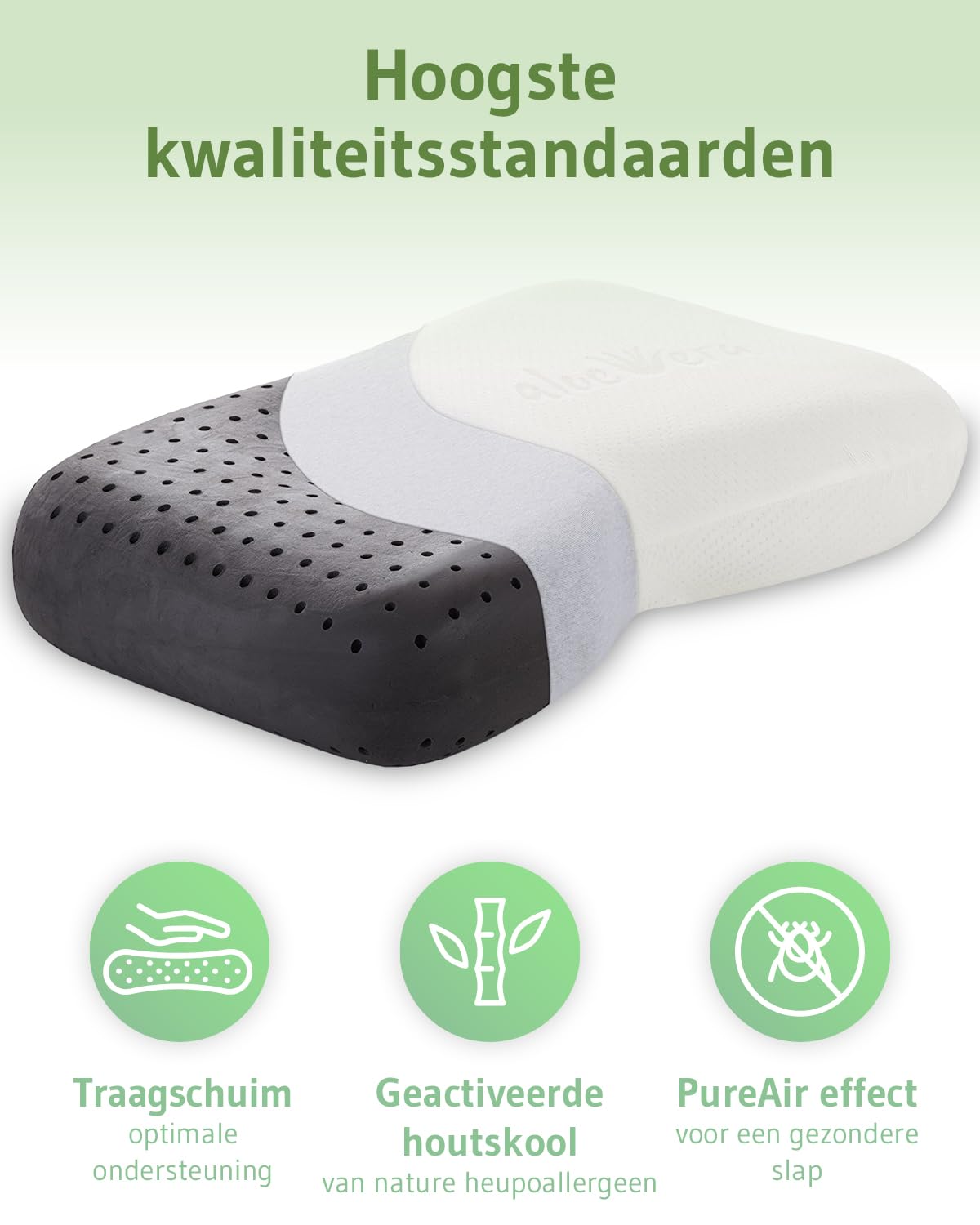 Hoofdkussen - Natural Aloë Vera | Dekbed Discounter