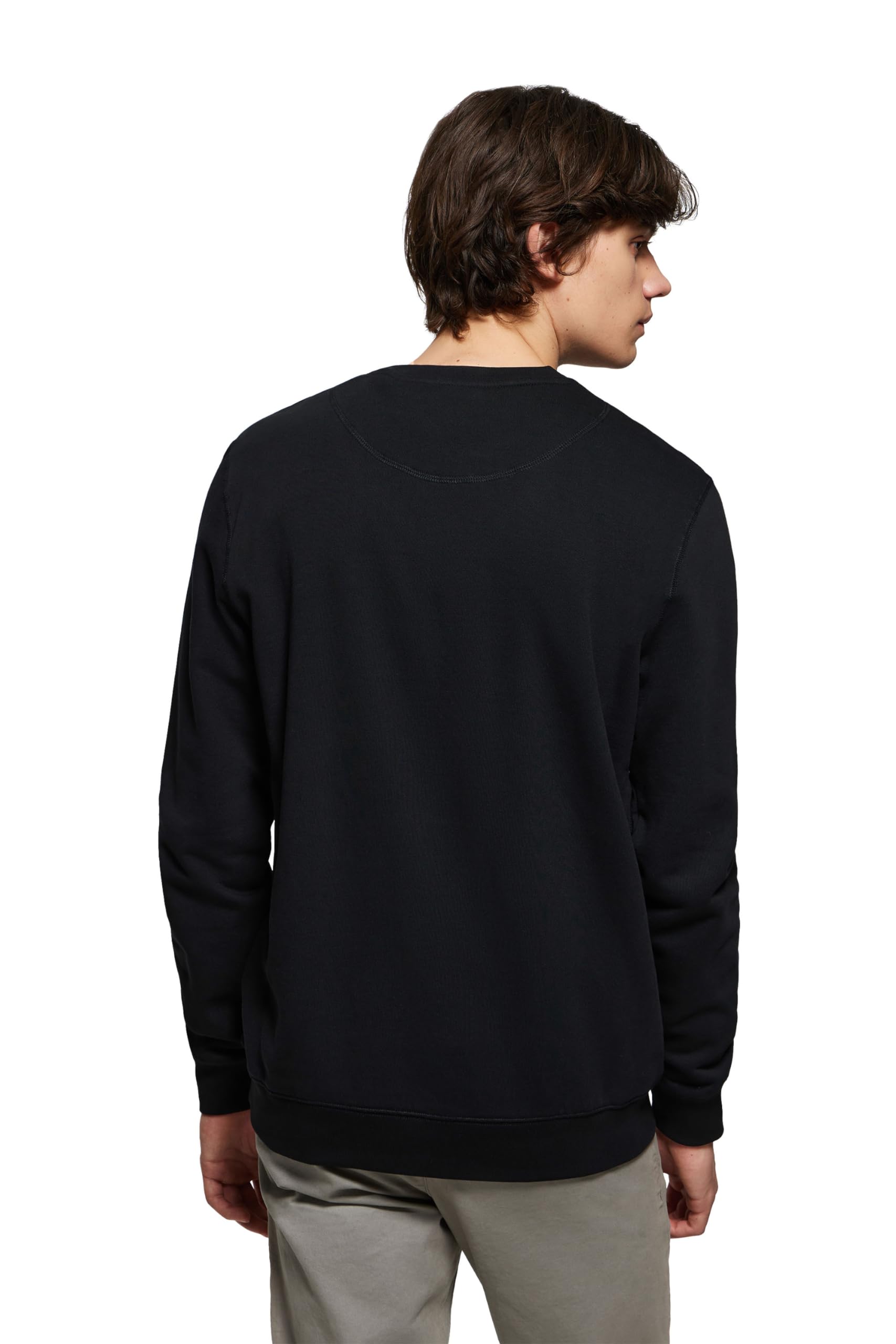 Polo Club Felpa Uomo a Girocollo con Logo - Sweatshirt Senza Cappuccio Crewneck 100% Cotone