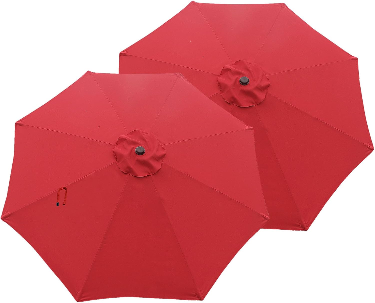 Goodgoods 9ft Patio Umbrella Replacement Canopy Market Umbrella Top Outdoor Umbrella Canopy (2pcs/package)