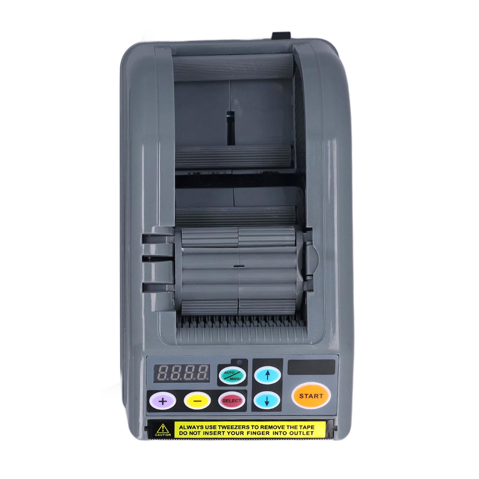 Eujgoov Dispenser Automatico di Nastro Adesivo con Taglierina, Larghezza