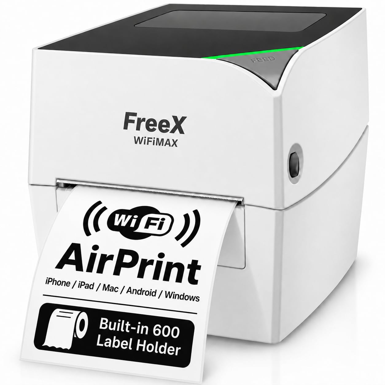 Amazon.com : FreeX [Intro Price] WiFiMAX Thermal Printer