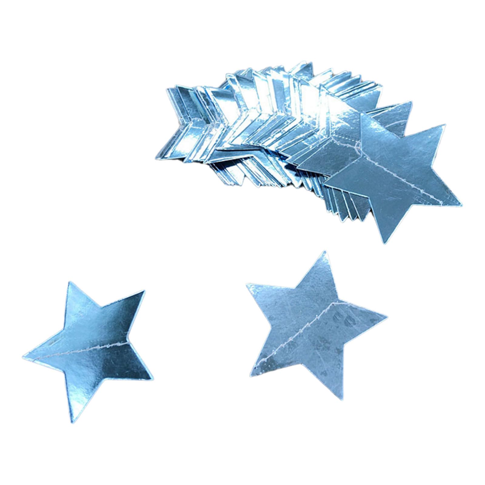 Tsophreniq Practical Stylish Star Paper Garlands Portable Craft Supplies Accessory for Adding Elegant Sparkles to Any Celebration Event Embellishments
