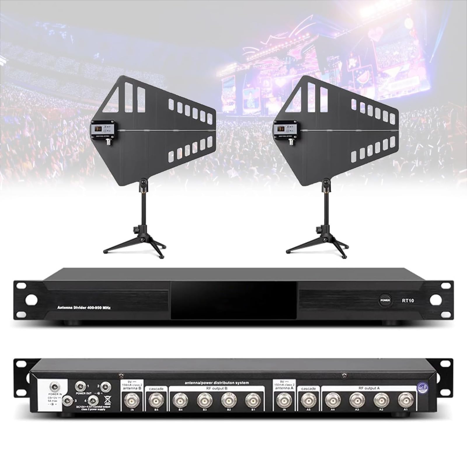Procesador de audio digital, gestión profesional de altavoces DSP, USB, WiFi, RS485/232, frecuencia de muestreo de 96 kHz, algoritmos mejorados para aplicaciones de escenario