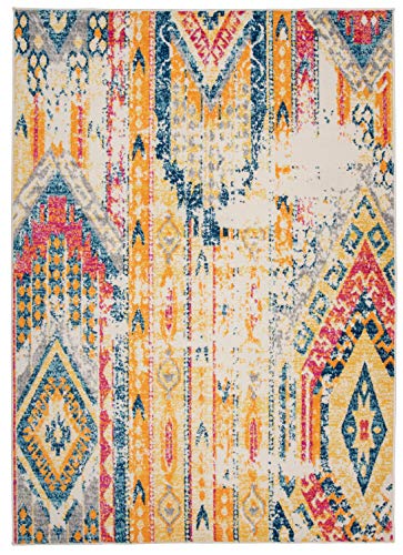 Rugshop Sky Collection Bohemian Area Rug 5' x 7' Multi