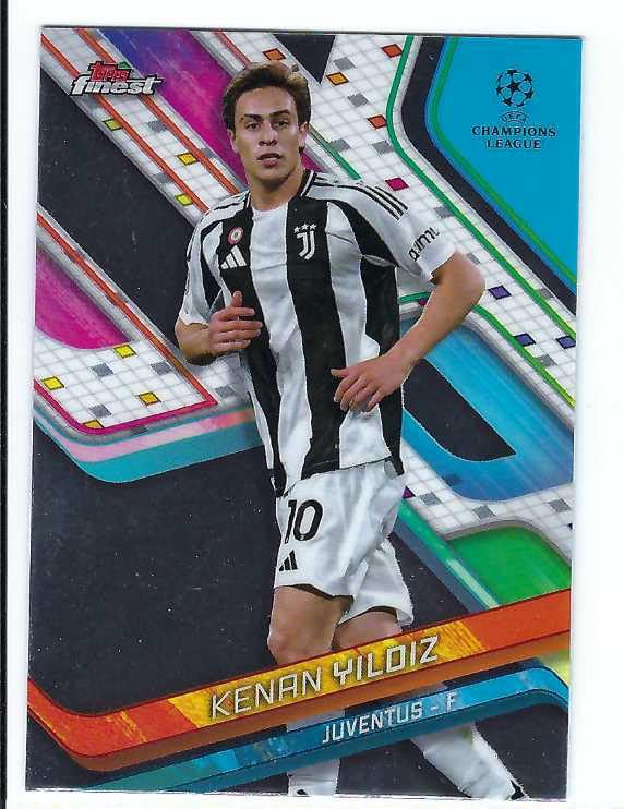 Amazon.com: KENAN YILDIZ 2024-25 Topps Finest #90 Soccer Card