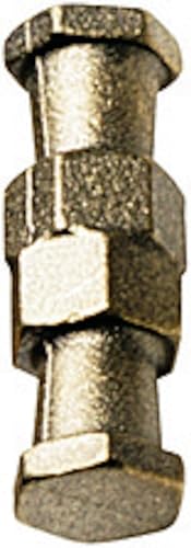 Manfrotto 061RA - Perno de unión en ángulo recto para Super Clamp, Plata