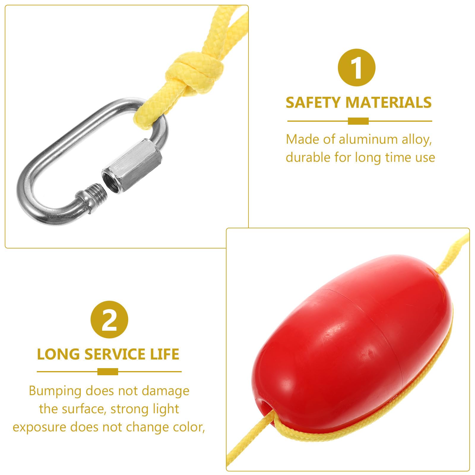 Levemolo Juego de 1 Set de Anclas Plegables de Aleación de Aluminio para Kayak y Balsa, Portátil y Fácil de Transportar Cuerda y Gancho de Resorte