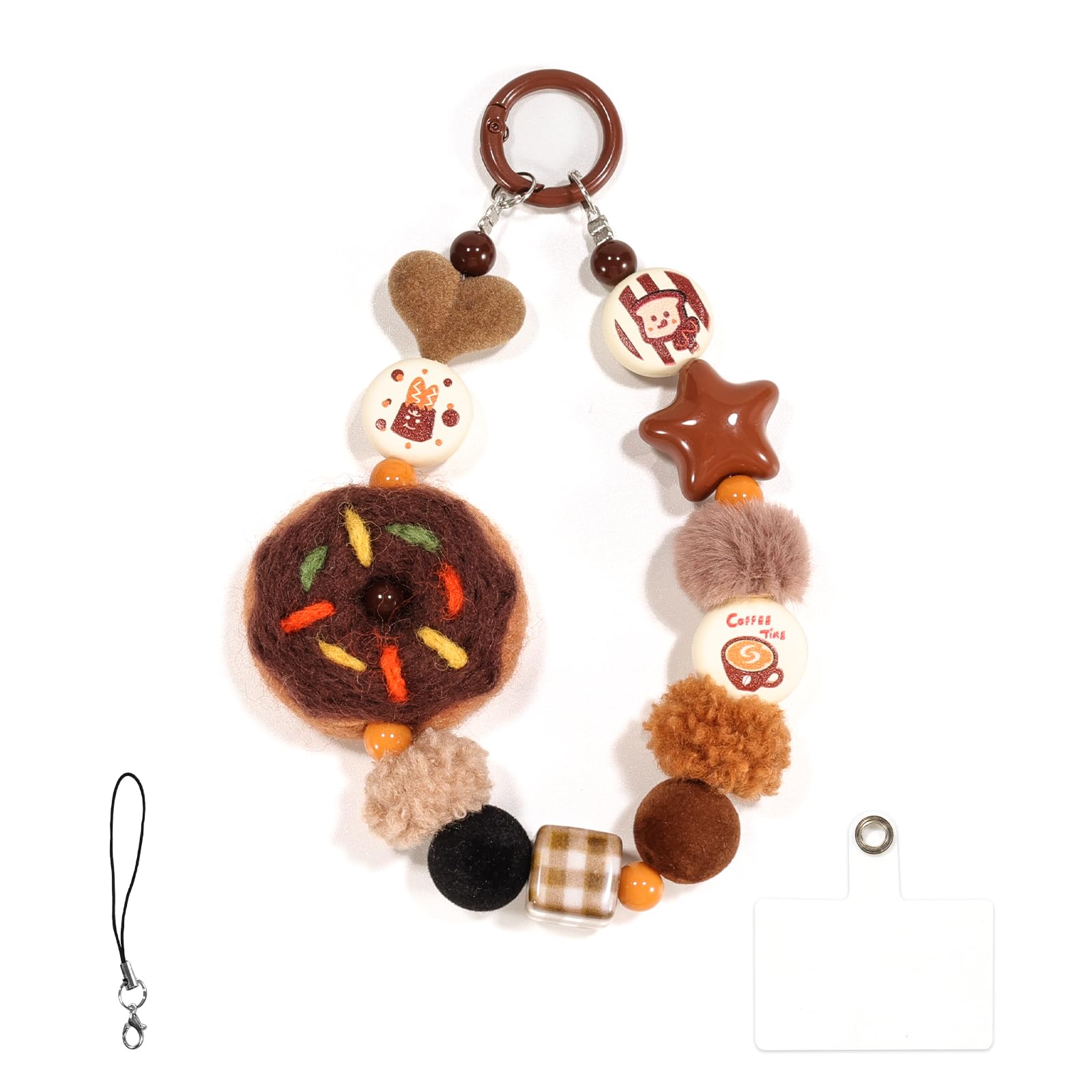 XODITO Original Design Phone Charm Doughnut