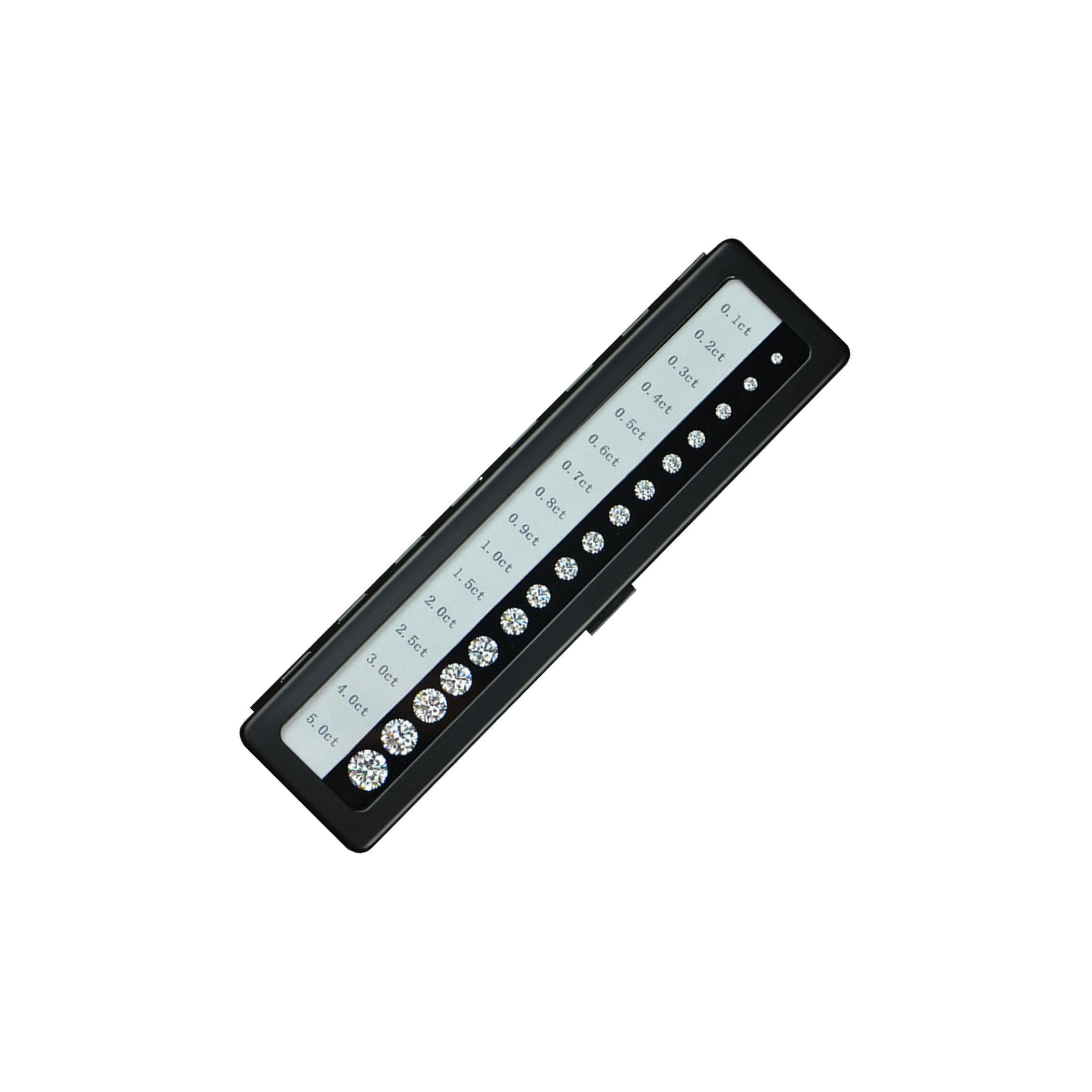 Tester di diamanti professionale per gioiellieri per principianti che utilizza la Per scala di colori, la classificazione delle pietre, selettori