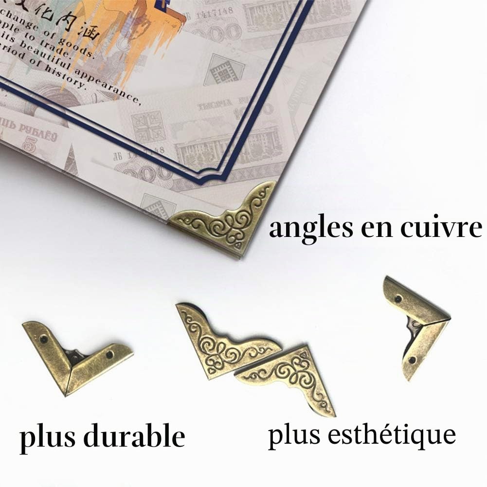 Album de collection de devises du monde de billets de banque, porte-billets 120 poches pour collectionneurs