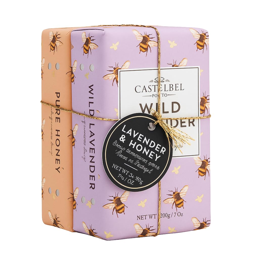 2 Pack - Castelbel Wild Lavender & Pure Honey