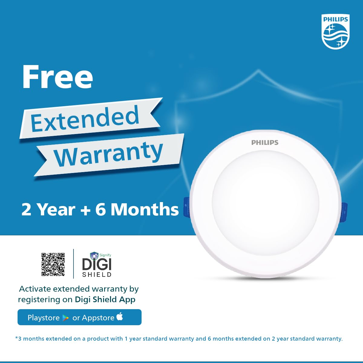 Philips 9W AstraGlow Downlight - Bright LED Light -6