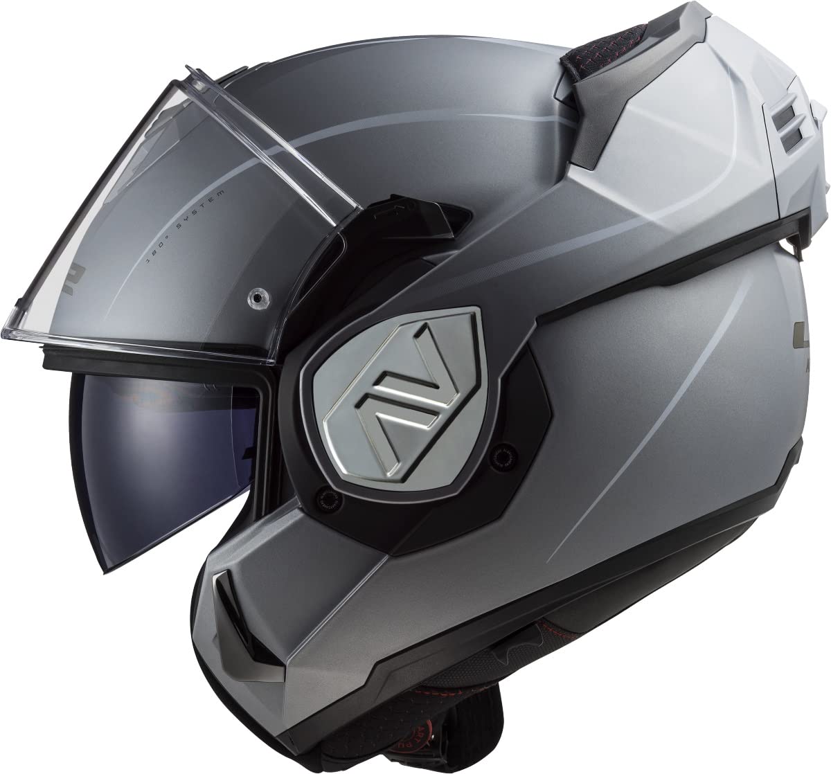 LS2, Casco modulare moto ADVANT SPECIAL mat silver 06, S