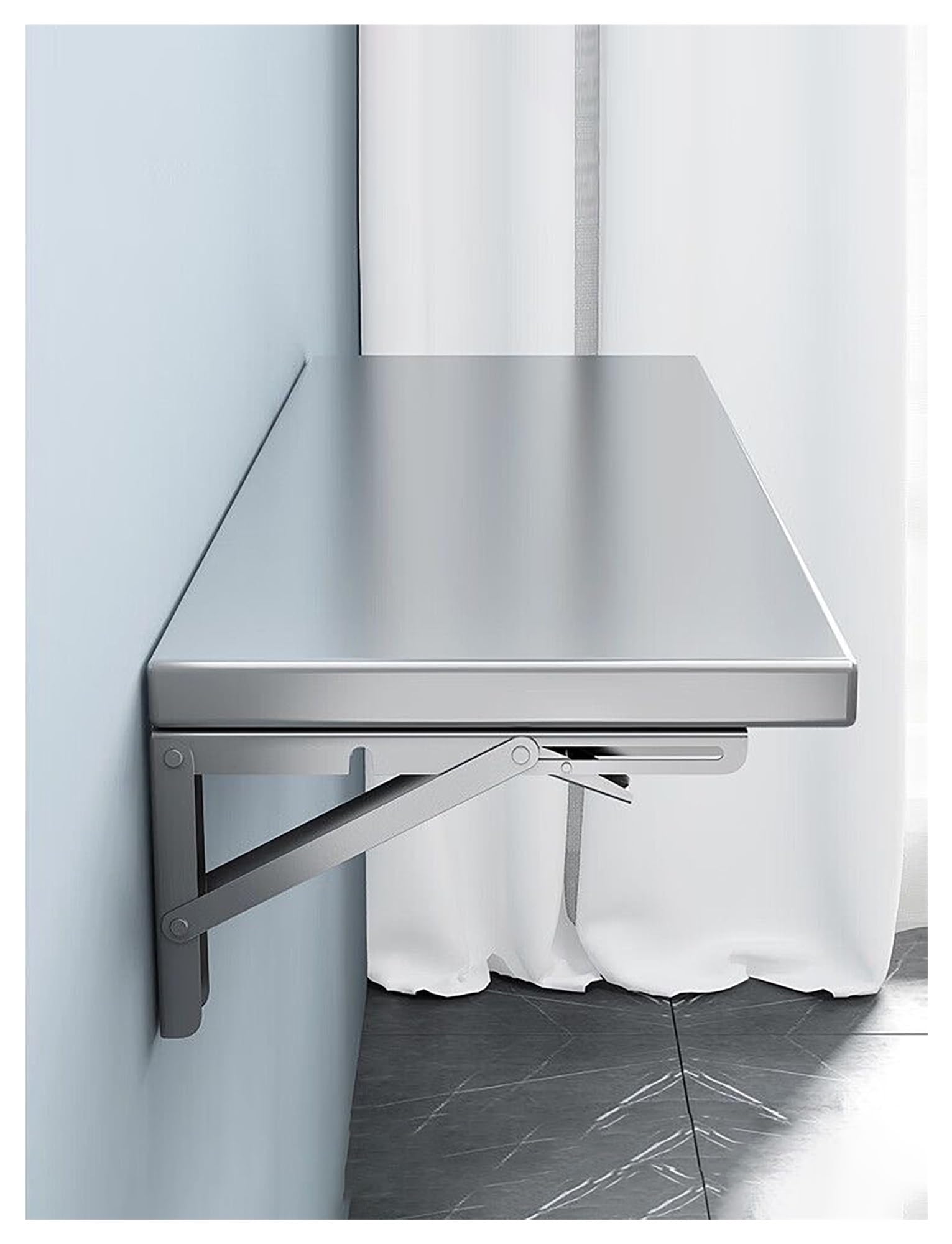 Mesa plegable de pared escritorio flotante lavandería cocina y bar