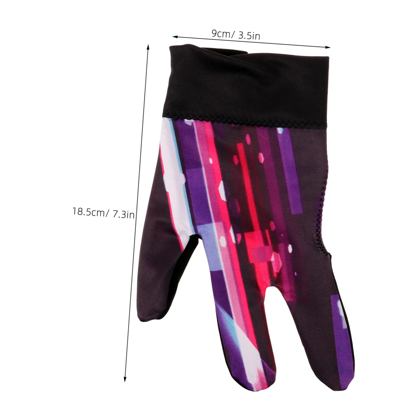 KOMBIUDA Billiards Glove Left Hand Men's Elastic Billiards Sports Gloves Breathable Comfortable Protective Snooker Left Hand Men