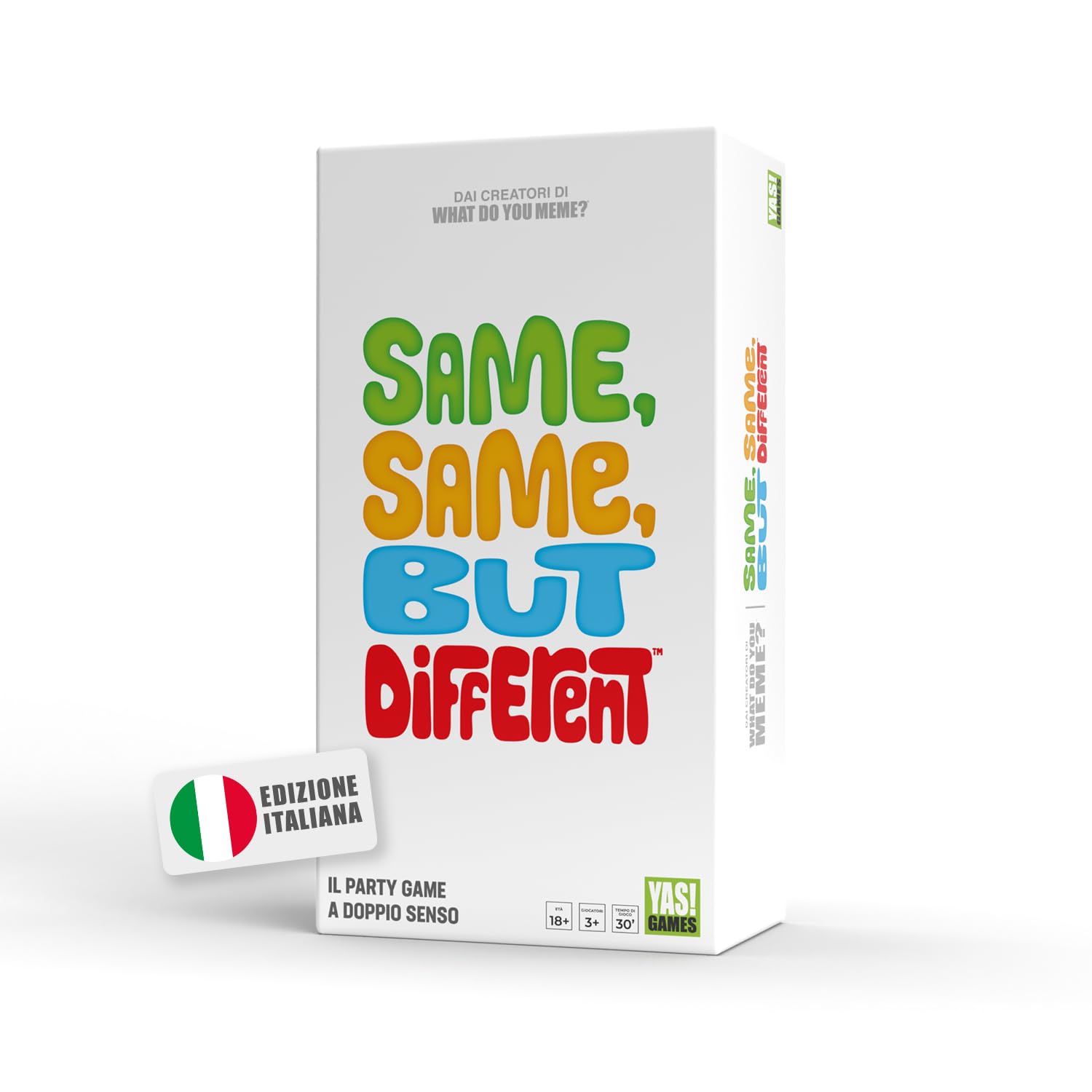 Rocco Giocattoli YAS Games - Same Same But Different - Gioco Di Carte Per Adulti 18+