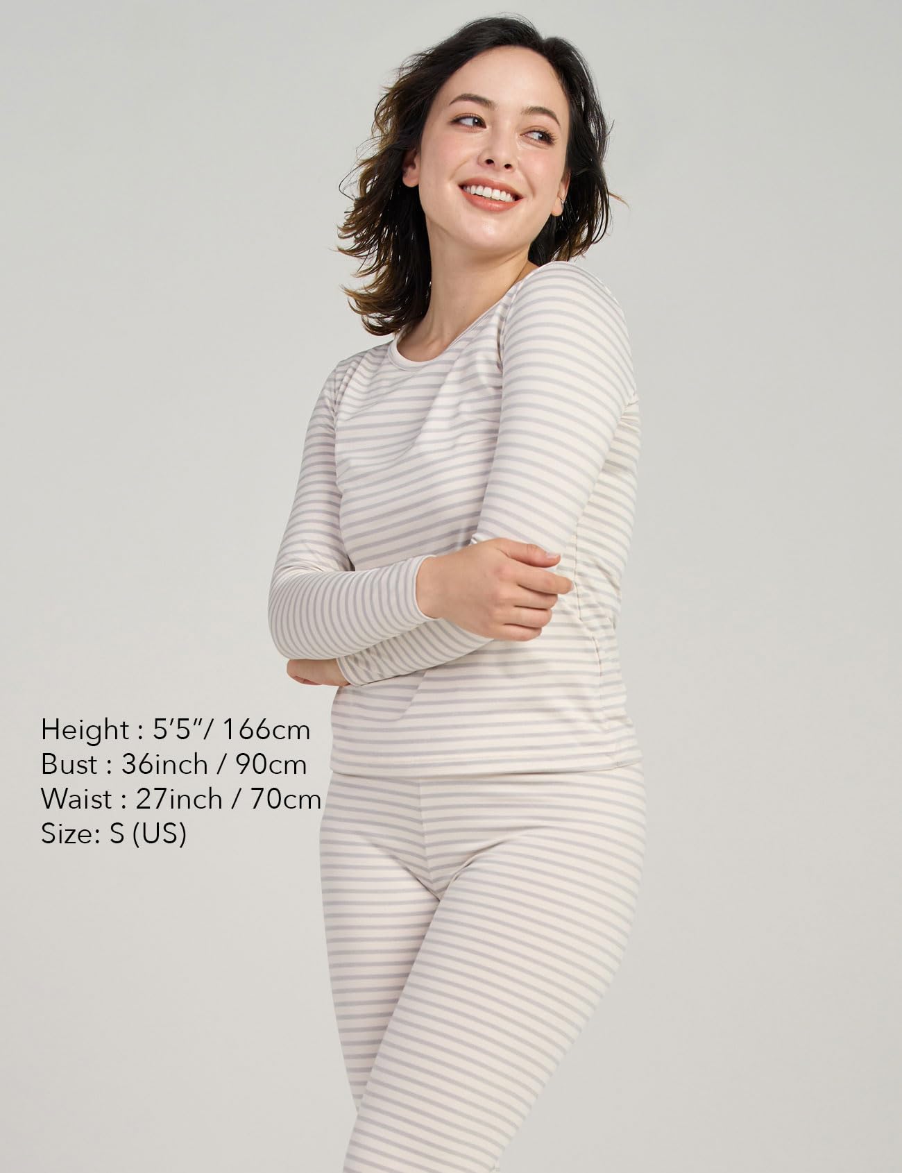 LAPASA Pacco da 2 o 1 Maglia Termica Donna Manica Lunga Fodera in Micro Pile - Pigiama Abbigliamento Intimo Canottiera Calda Elegante Elastica Traspirante Sportiva L15/L39/L42