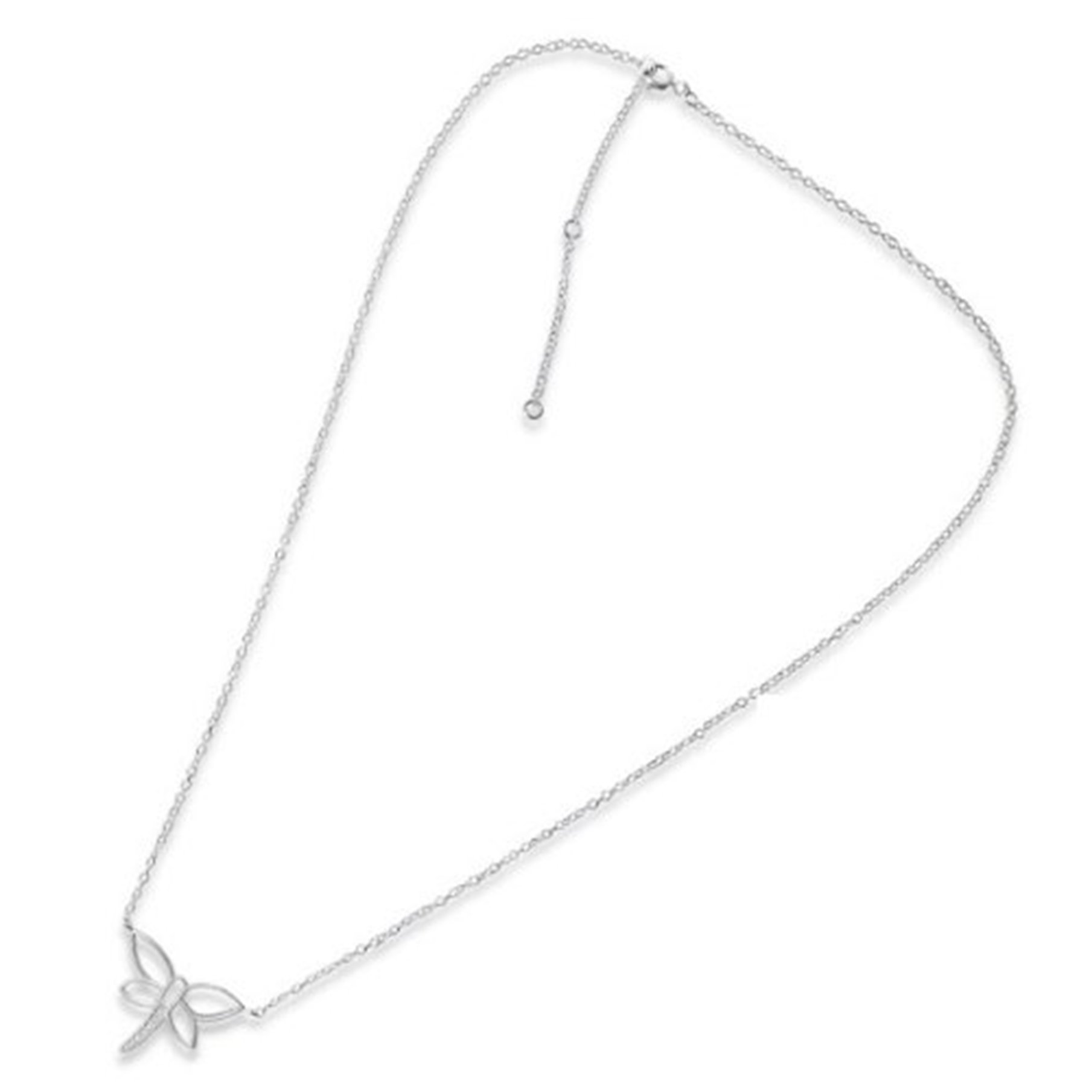 Katy CraigDragonfly Necklace 925 Sterling Silver Adjustable (16" to 18")