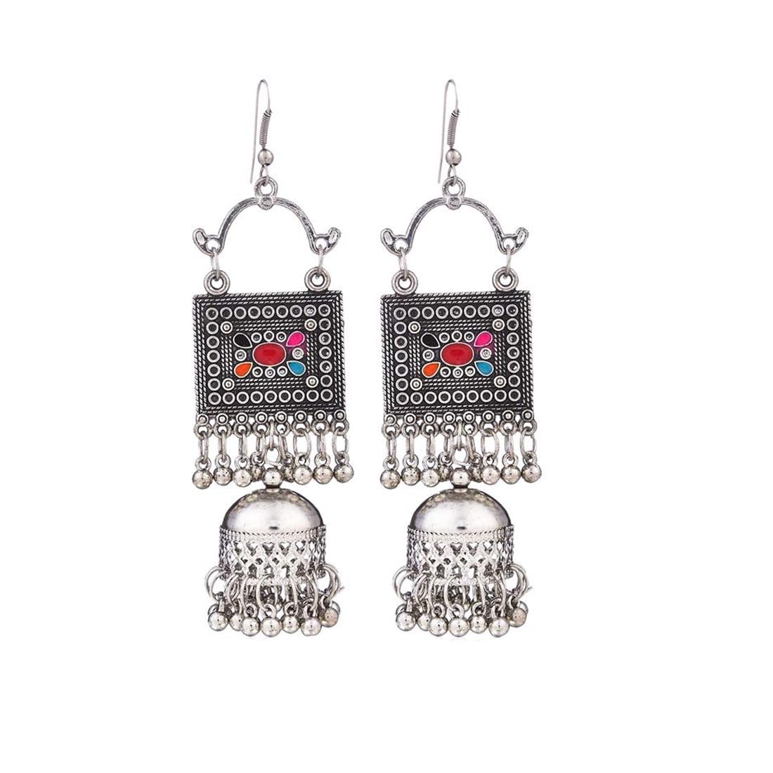 See full amazon price history chart for Yellow Chimes Oxidised Earrings for Women Oxidized Silver Chandbali Traditional Jhumka Earrings for Women and Girls Yellow Chimes Oxidised Earrings for Women Oxidized Silver Chandbali Traditional Jhumka Earrings for Women and Girls (B0CL991WW2) Amazon Price History, Amazon Price Tracker