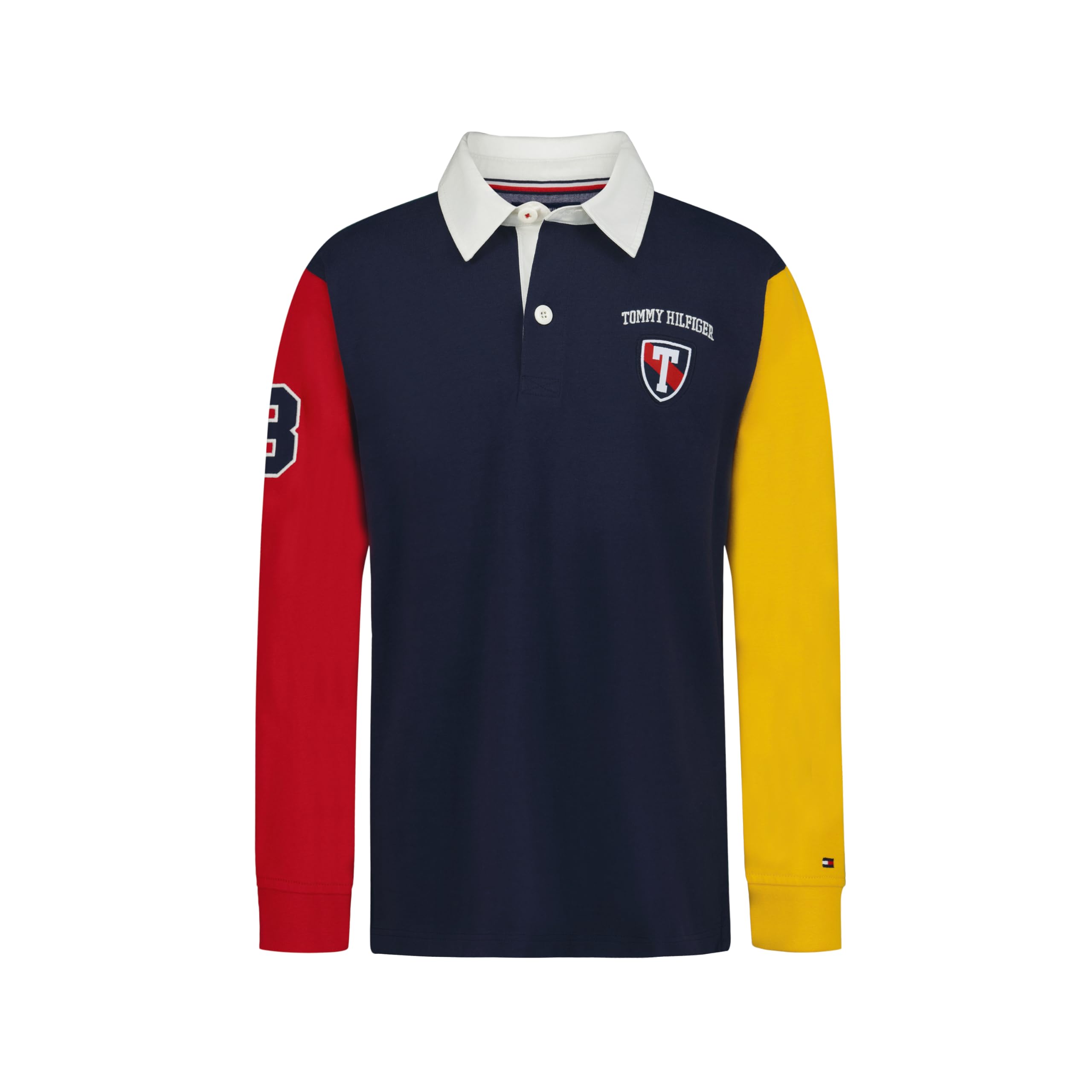 Tommy Hilfiger Boys' Long Sleeve Rugby Shirt