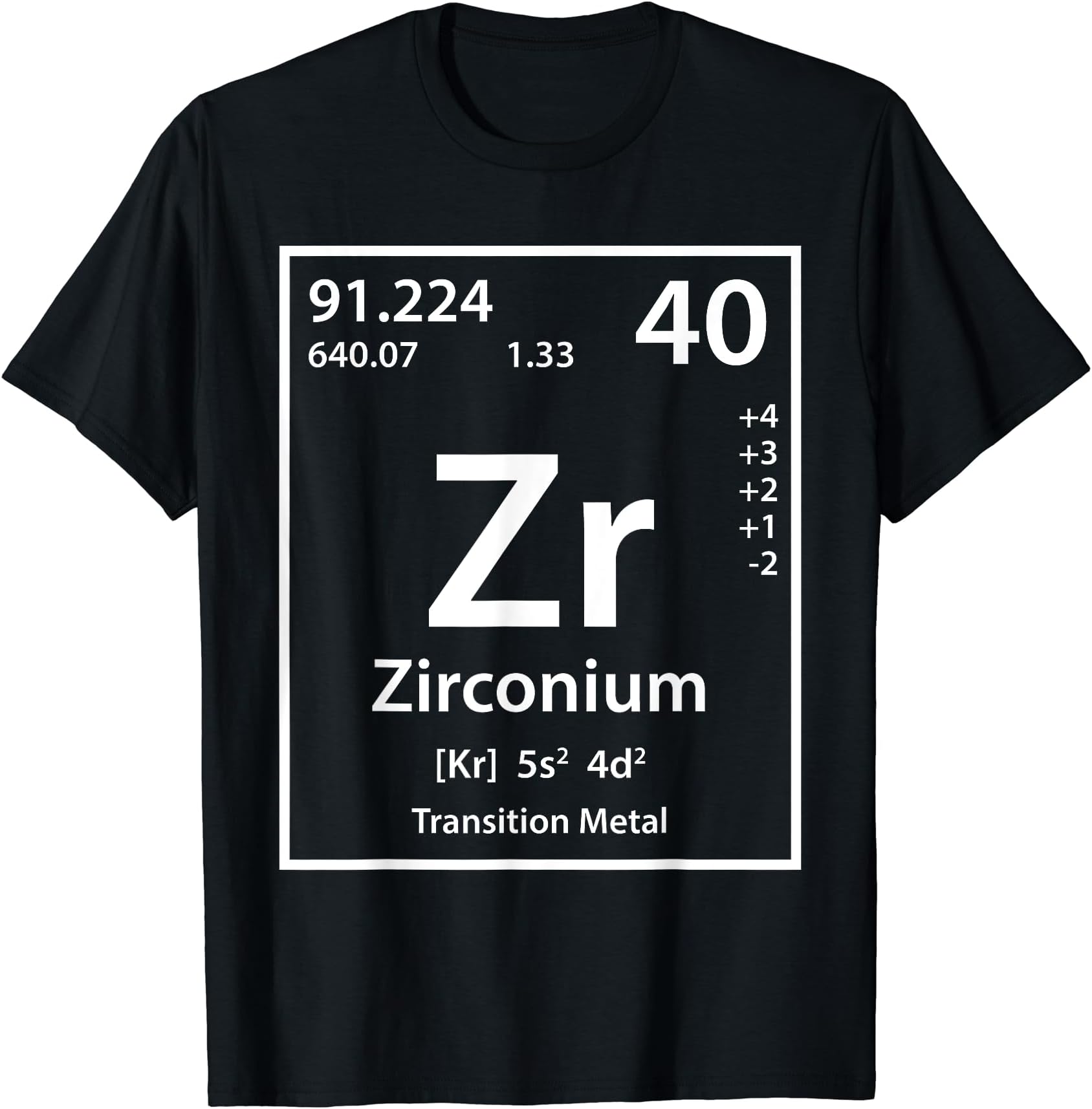 Zirconium Element (white) T-Shirt