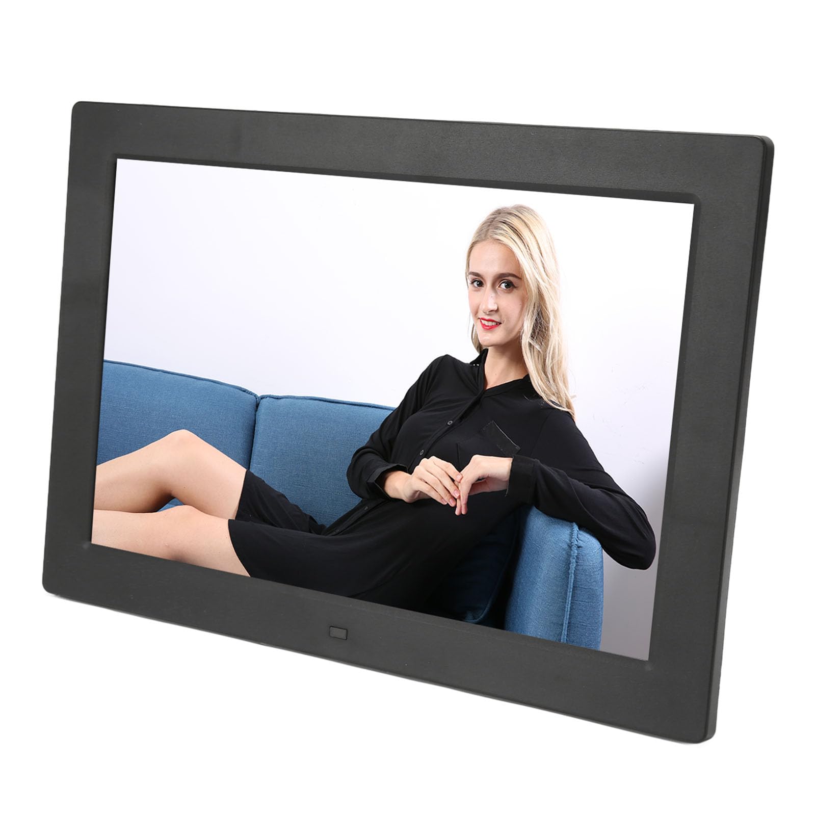 El Mejor Reloj para Personas Mayores, Reloj Calendario Digital de Alta Resolución de 12 Pulgadas con 12 Recordatorios de Alarma, Atenuación Automática, Configuración de (Enchufe
