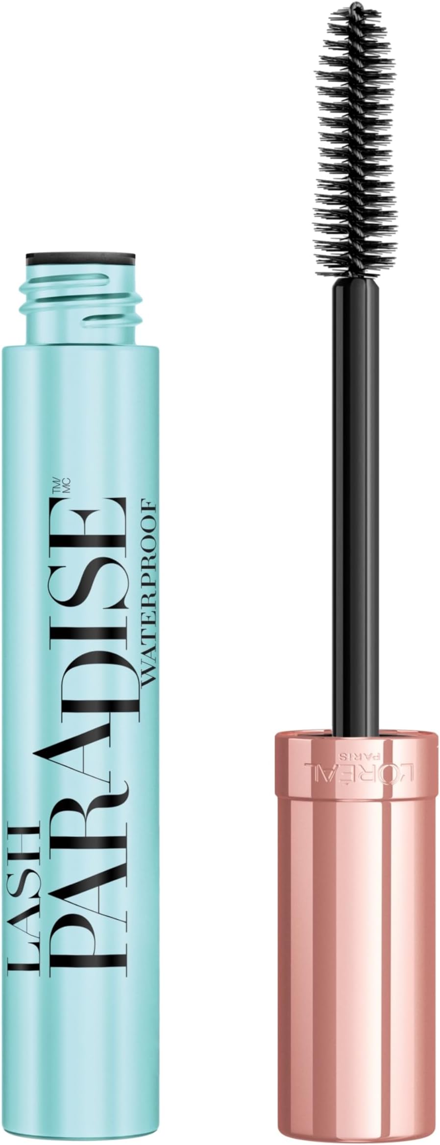 L'Oreal Paris Volumising Mascara, Waterproof, Enriched Caring Formula, Smudge-Proof Wear, Corner to Corner Paroromic Volume, For 1.4X Bigger Looking Eyes, Colour: Black, 9.4 ml
