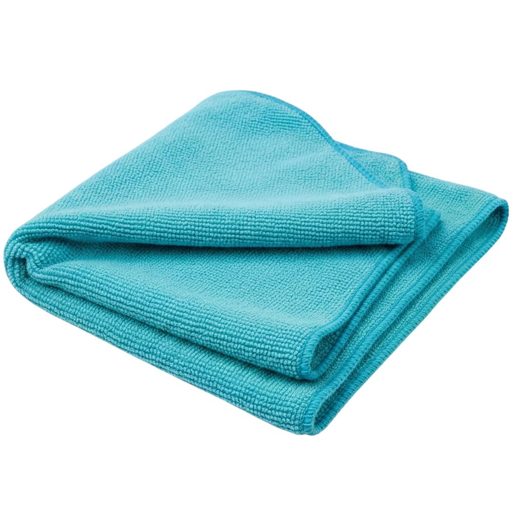 200er Sparpack Microfasertuch BLAU 38 x 38cm in 250 GSM ideal als Poliertücher oder zur Reinigung innen oder außen am Kfz