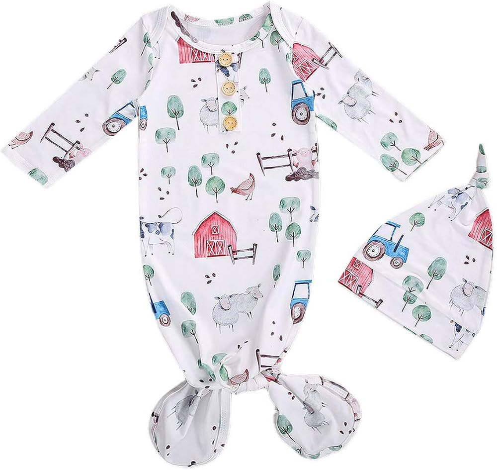 Newborn sleeper and hat set Clearance