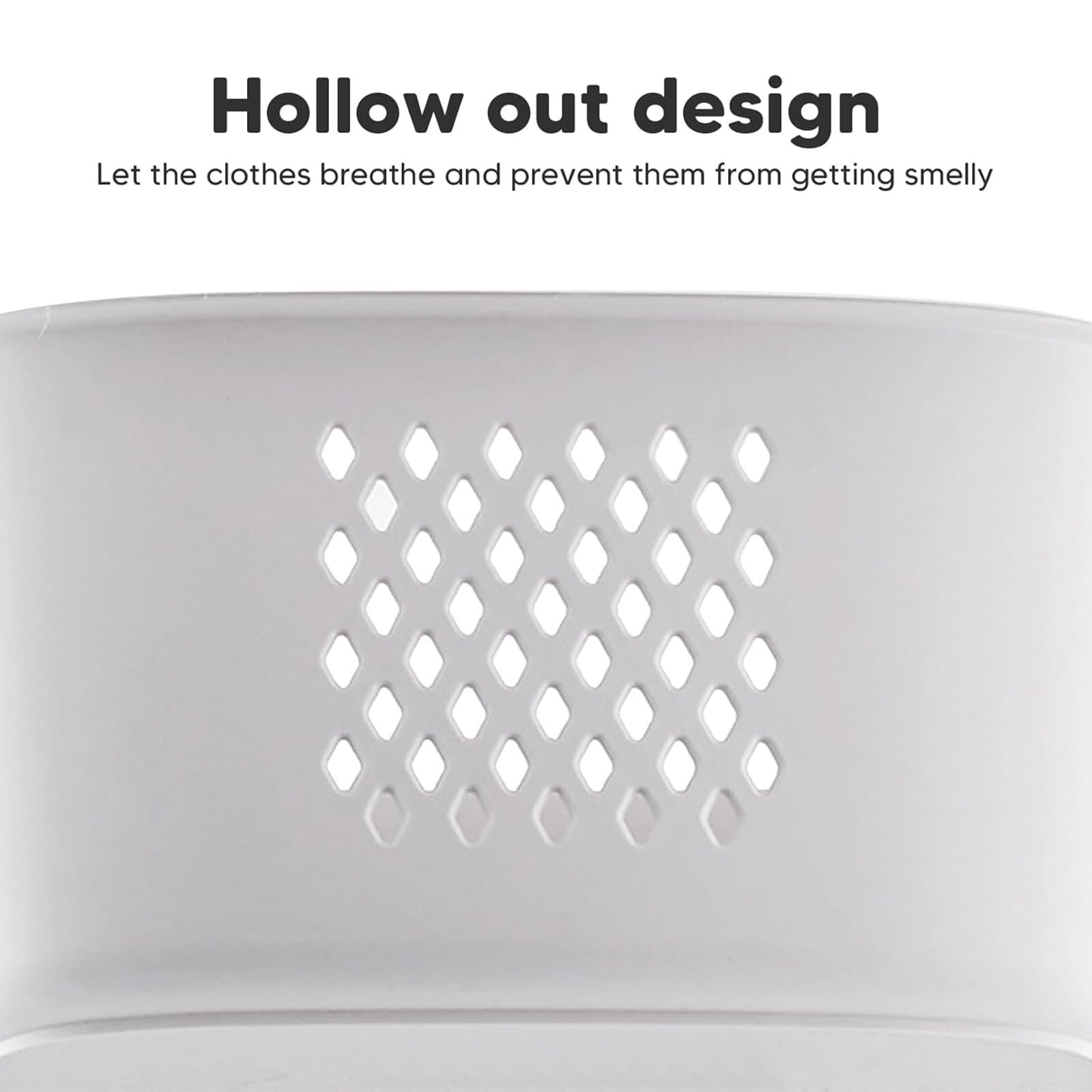 Organizer per carrello con ruote, cesti portabiancheria rimovibili per una facile conservazione e mobilità, ideale per camera da letto e bagno