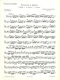 Concerto a quattro: D Minor. TWV 43: d 3. 2 violins (or flute and violin), cello obl. and basso continuo.