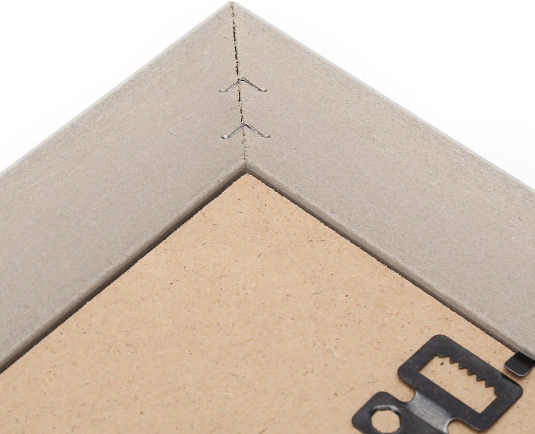 6x8 Inches Vintage Feel Rustic Picture Frame for Tabletop or Wall Hanging with Glass Front (6x8, Brown) - Image 4