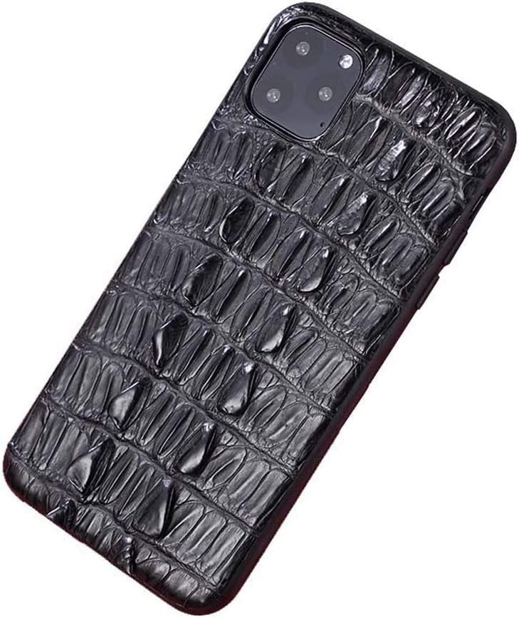 Coque iPhone 11 Pro alligator noir idéale pour le bureau et sorties