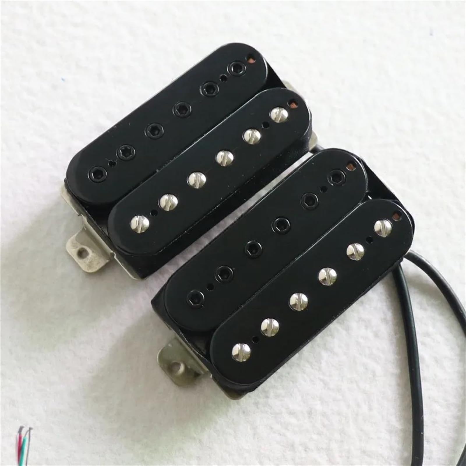 Pickup Gitary Elektrycznej Niklowo-srebrny przetwornik gitarowy Alnico 5 z humbuckerem(Neck)