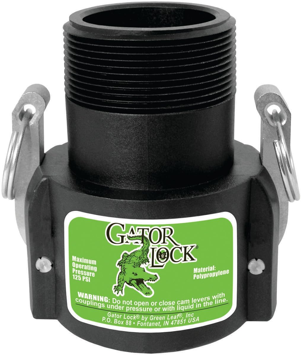 Amazon.com: 1-1/2 Fem Coupler X Mpt GREEN LEAF INC Cam-Lock