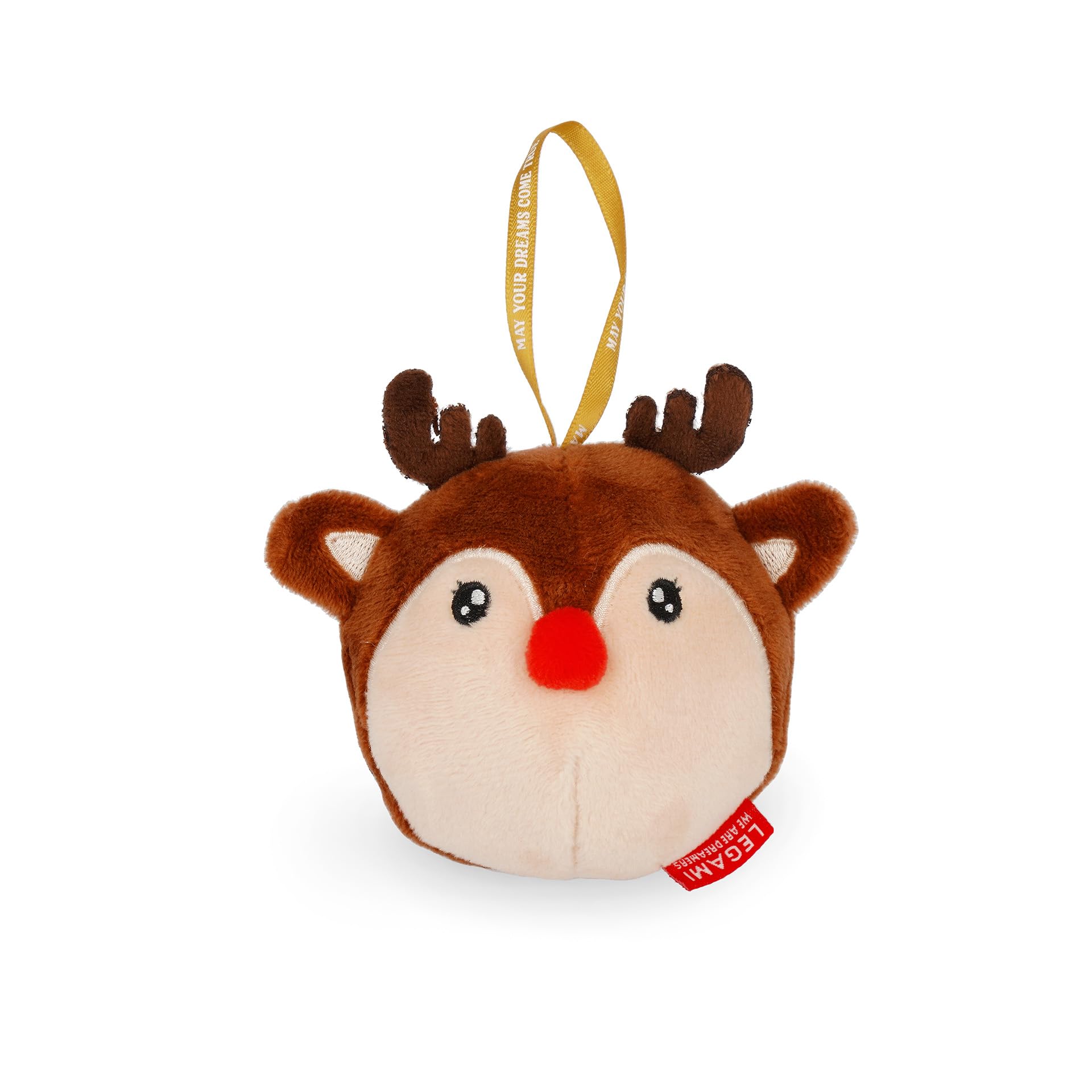 Legami - Oh-Oh-Ornaments Reindeer Christmas Tree Hanging Christmas Tree Decoration 9 x 10 x 4 cm