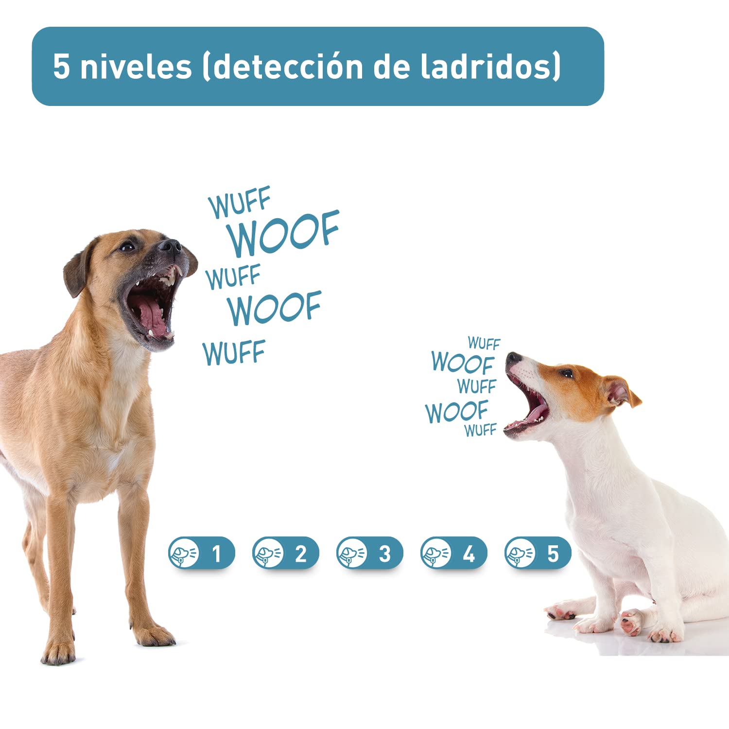 PetTec Collar de Pulverización con Mando a Distancia, hasta 600m - Collar Antiladrido de Entrenamiento Pulverizador, Remoto y Resistente al Agua, Dispositivo de Entrenamiento - Seguro para tu Perro