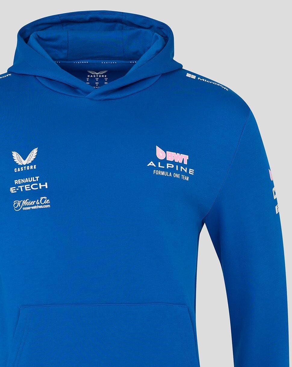 Castore Alpine Racing F1 2025 Team Pullover Hoodie - Image 7