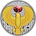 Produktbild Power Coin Falcon Stein Symbol Ancient Egypt Silber Münze 1$ Niue 2020