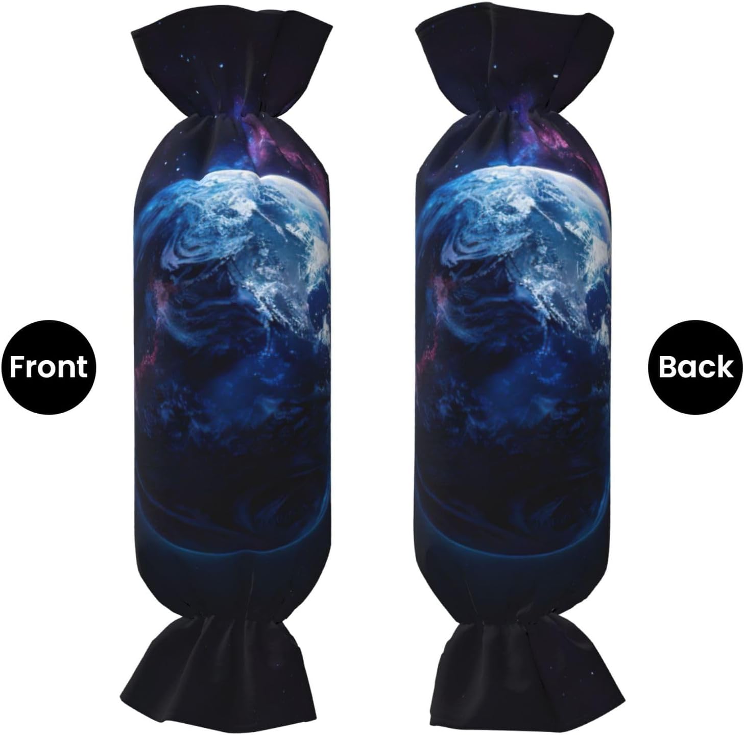 Universe Planet Print Candy Cylindrical Comfortable Pillow Throw Pillows Home Decor Easy Maintenance