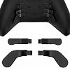 Ceozon Replacement Back Paddles 4 pcs Metal Stainless Steel Trigger Locks for Xbox One Elite Controller Series 2 Back Buttons Accessories Black
