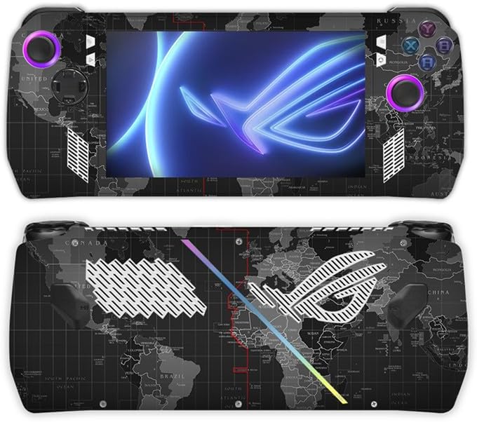Protective Skin Decal for Rog Ally Handheld Gaming Protector Accessories Stickers Cover Case for Rog Ally Console (0058)